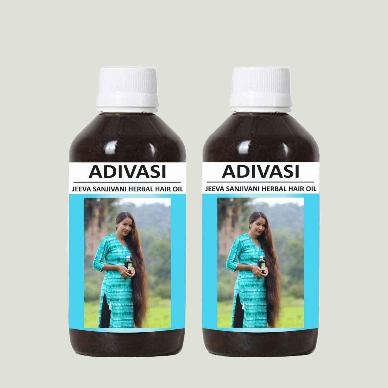 Adivasi Jeeva Sanjivani Herbal Hair Oil (100ml, Pack of 2)